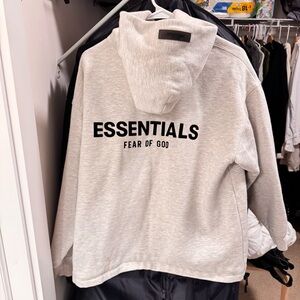 Essentials Fear of God Light Gray Sweater